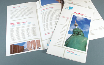 Stattreisen-Folder